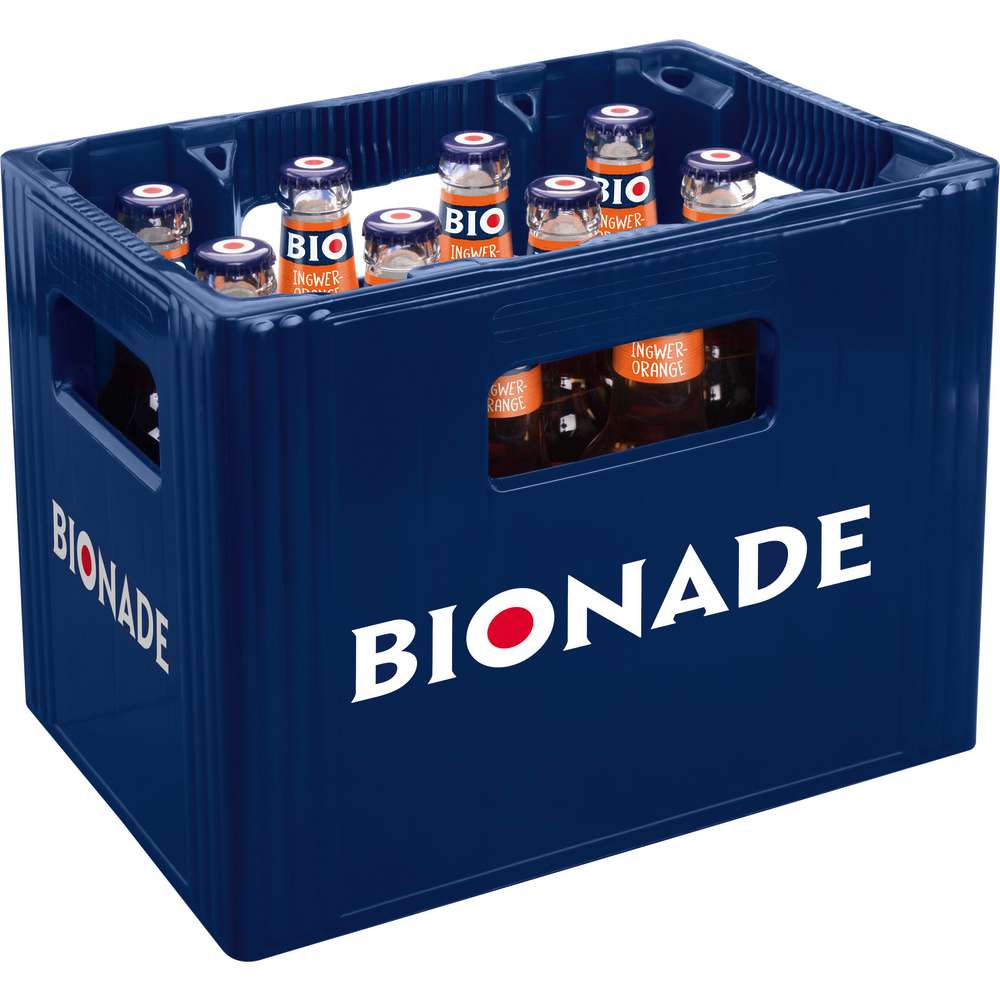 Produktabbildung Bionade Ingwer-Orange-Limonade (12x 0,330 Liter)