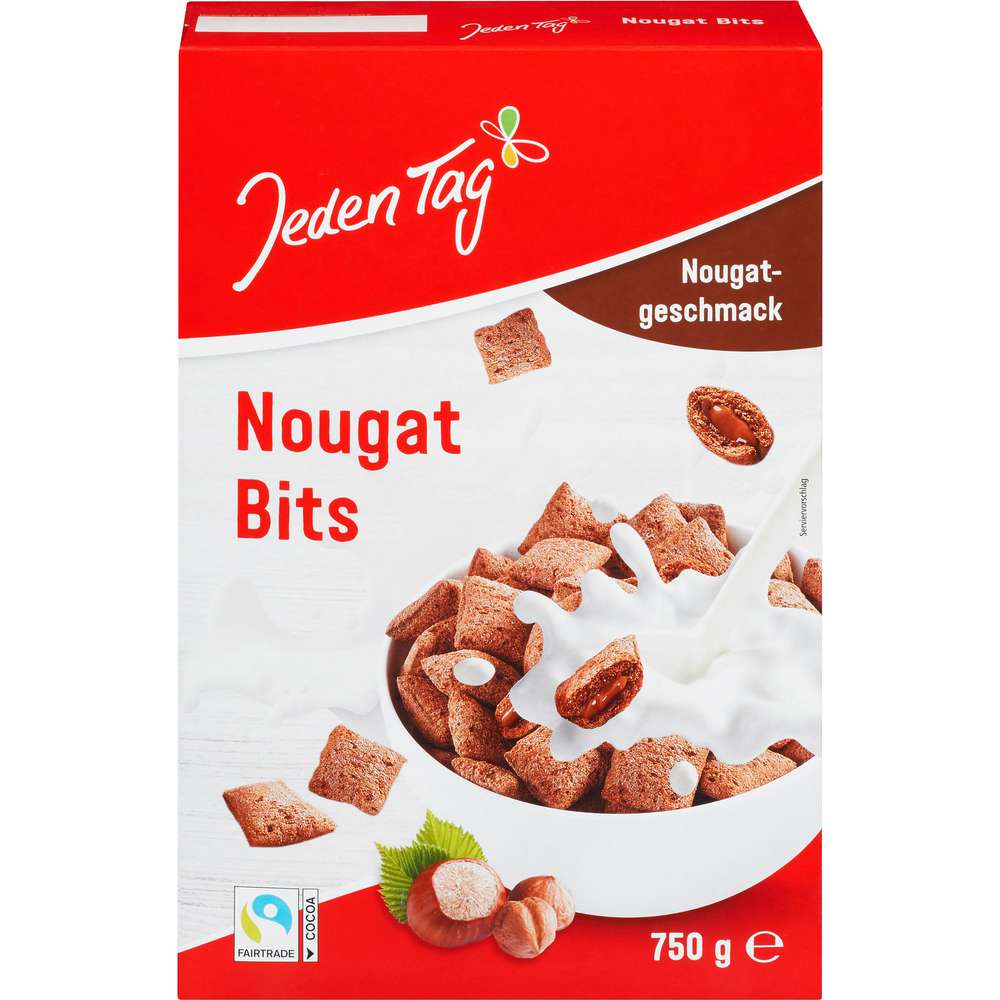 Produktabbildung Jeden Tag Nougat Bits