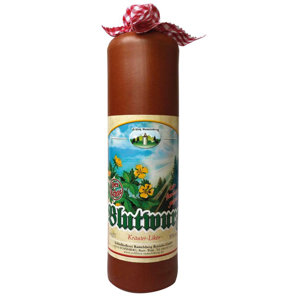 Produktabbildung Schloss Ramelsberg Blutwurz Kräuterlikör 50%