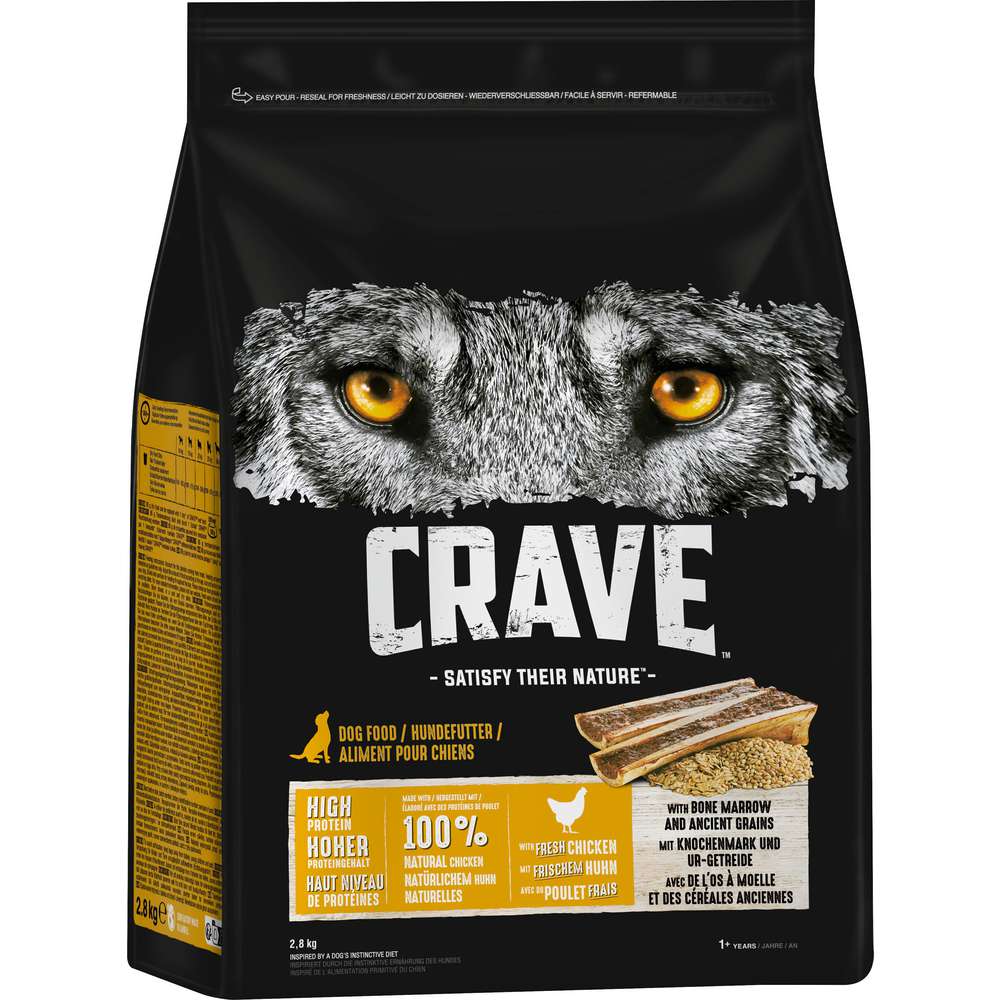 Produktabbildung Crave Hunde-Trockenfutter, Huhn