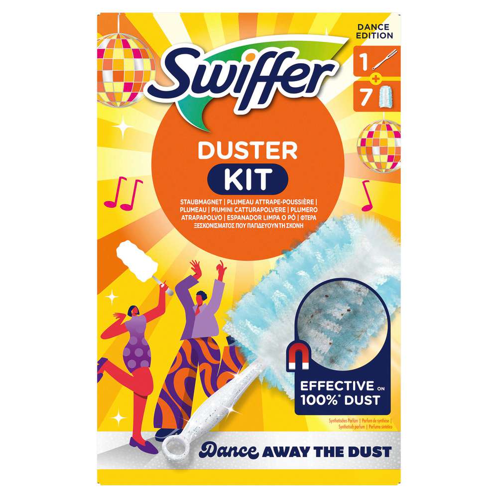 Produktabbildung Swiffer Staubmagnet Glitter-Griff