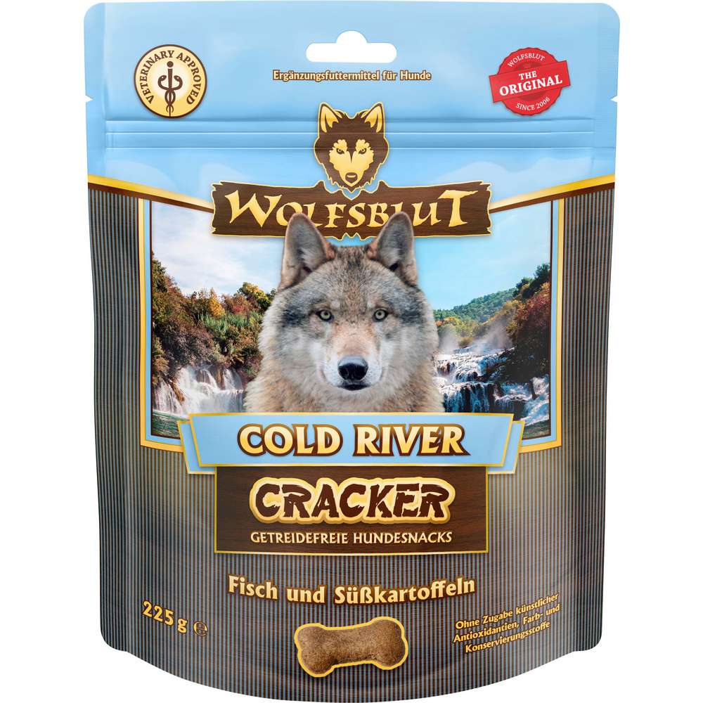 Produktabbildung Wolfsblut Hunde-Snack, Cold River, Forelle