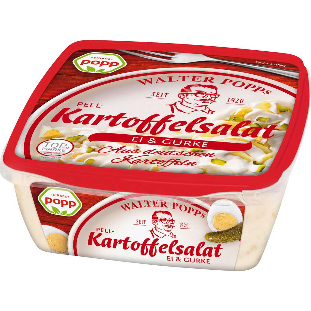 Produktabbildung Popp Kartoffelsalat, Ei & Gurke