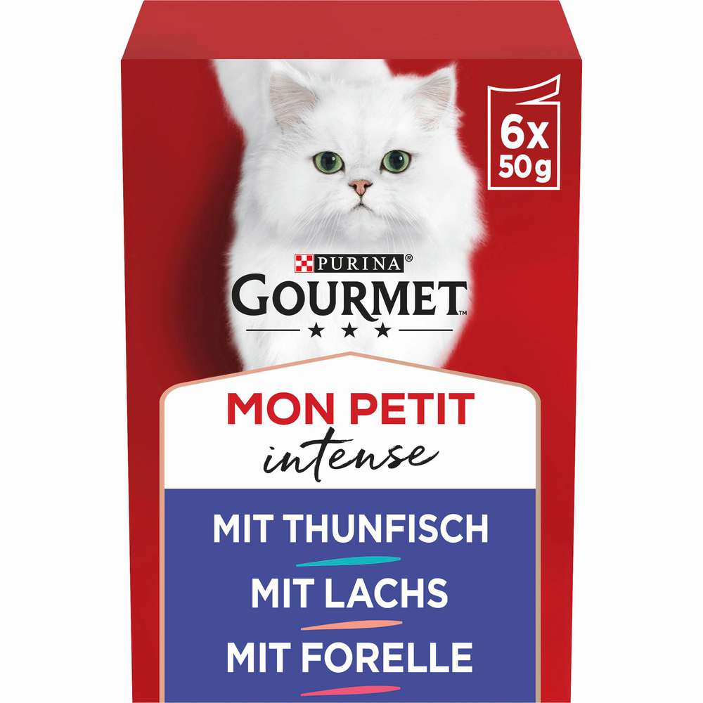 Produktabbildung Purina Katzen-Nassfutter Gourmet Mon Petit, Fisch