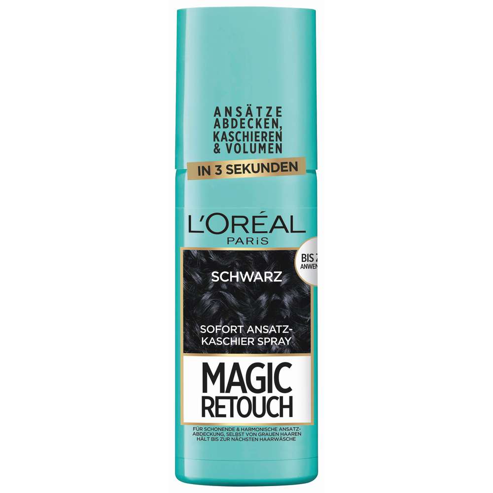 Produktabbildung L´Oreal Magic Retouch Ansatzspray Schwarz