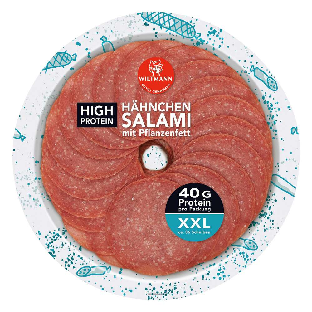 Produktabbildung Wiltmann High Protein Hähnchen Salami