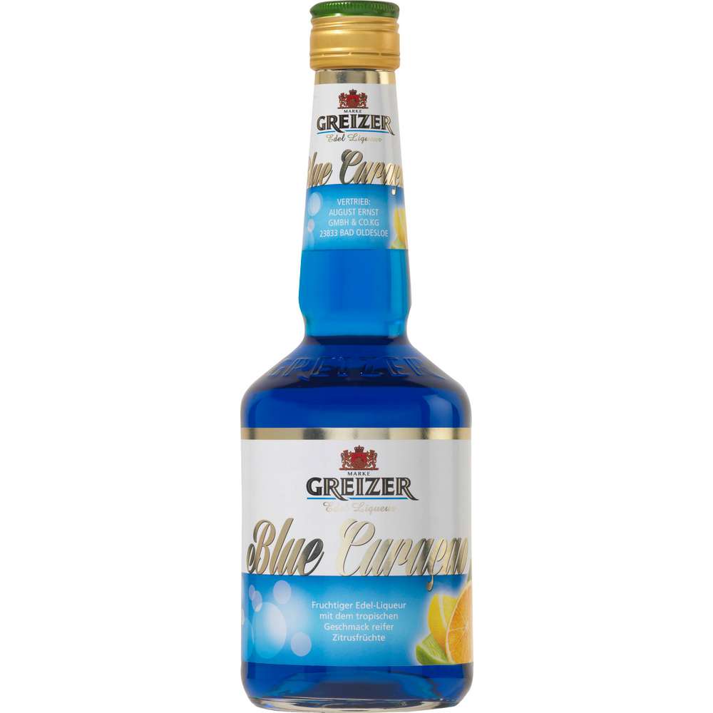 Produktabbildung Greizer Blue Curacao - Fruchtlikör 21%