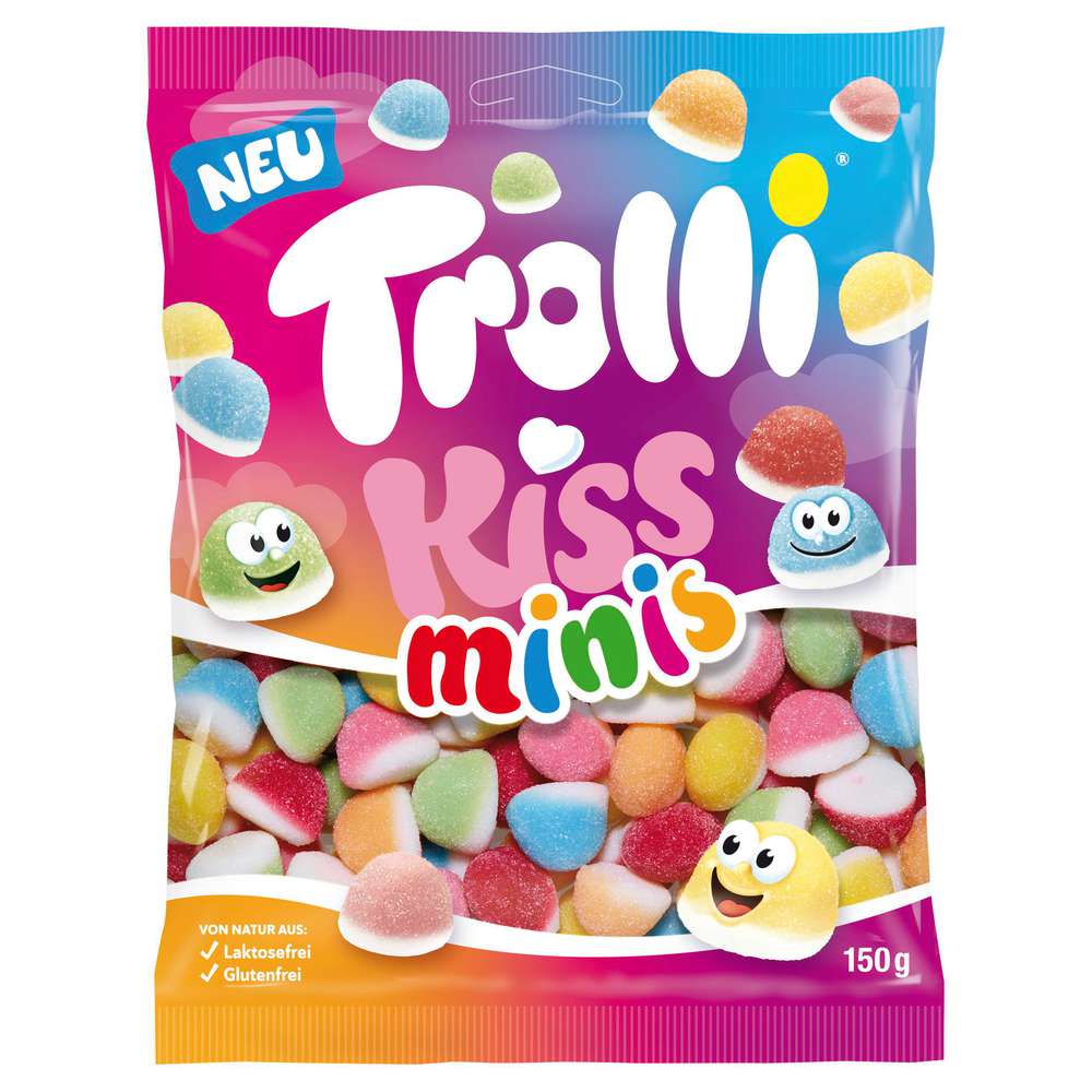 Produktabbildung Trolli Fruchtgummi Kiss Minis