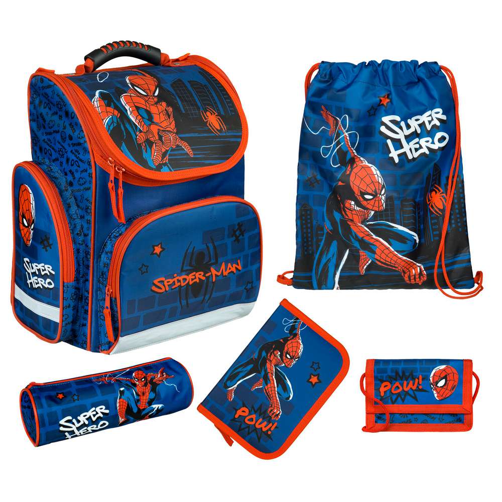 Produktabbildung Undercover Schulranzen-Set 5-teilig Spider-Man