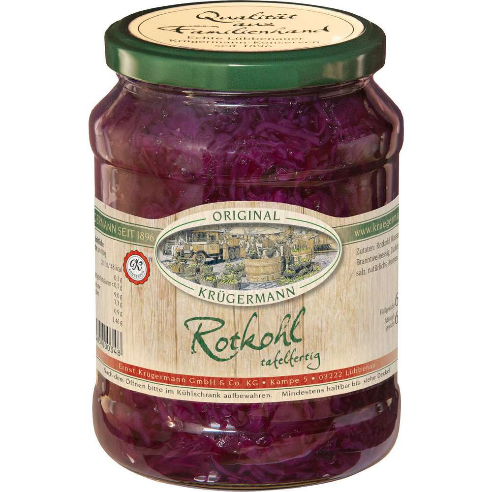 Produktabbildung Spreewälder Rotkohl