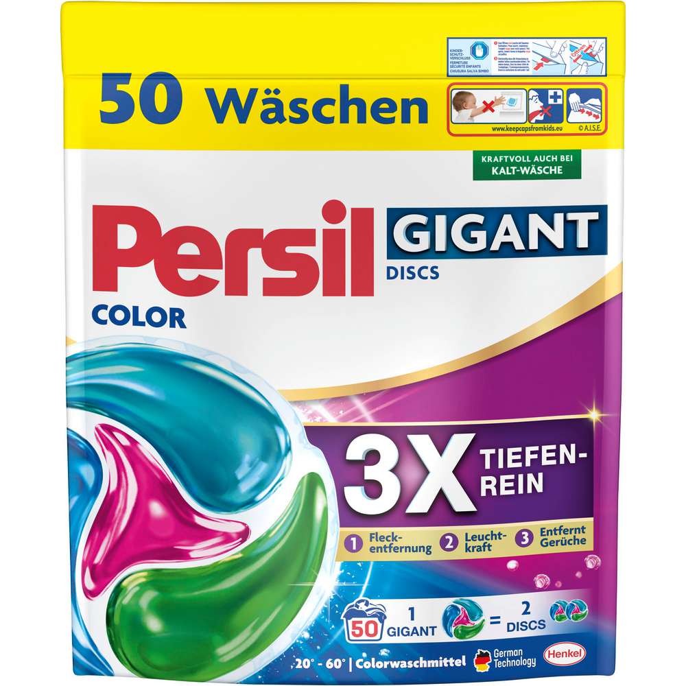 Produktabbildung Persil Color-Waschmittel Discs Gigant