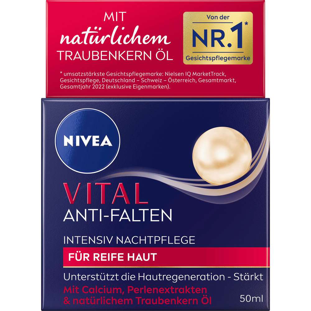 Produktabbildung Nivea Anti-Falten Vital Nachtpflege