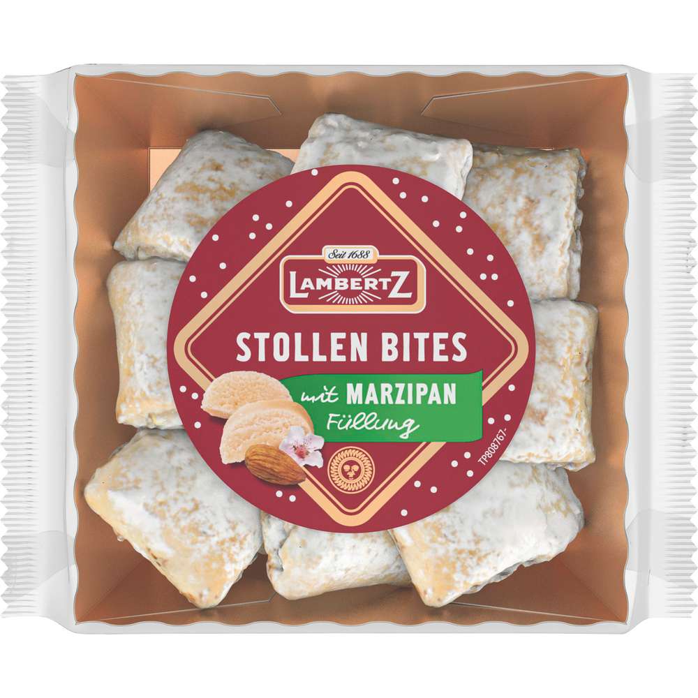 Produktabbildung Lambertz Stollen-Bites, Marzipan