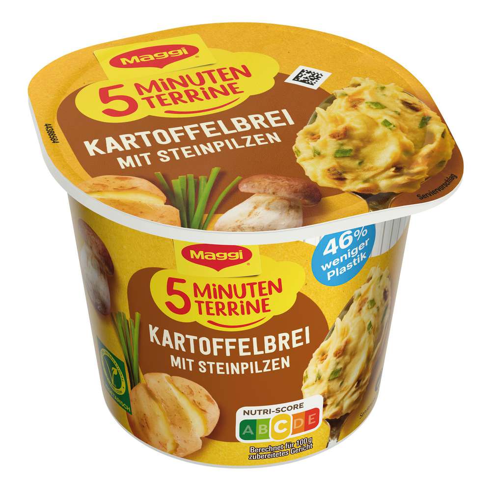 Produktabbildung Maggi 5 Minuten Terrine, Kartoffelbrei mit Steinpilzen