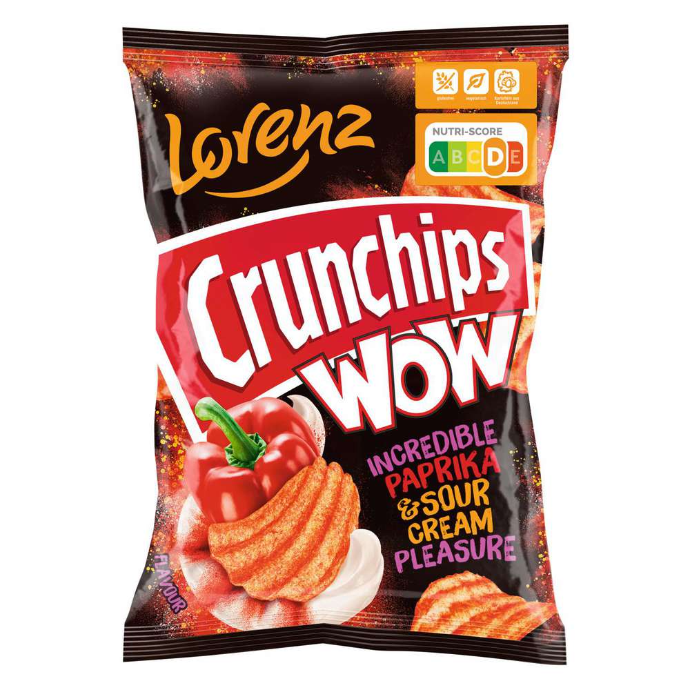 Produktabbildung Lorenz Chips WOW, Paprika