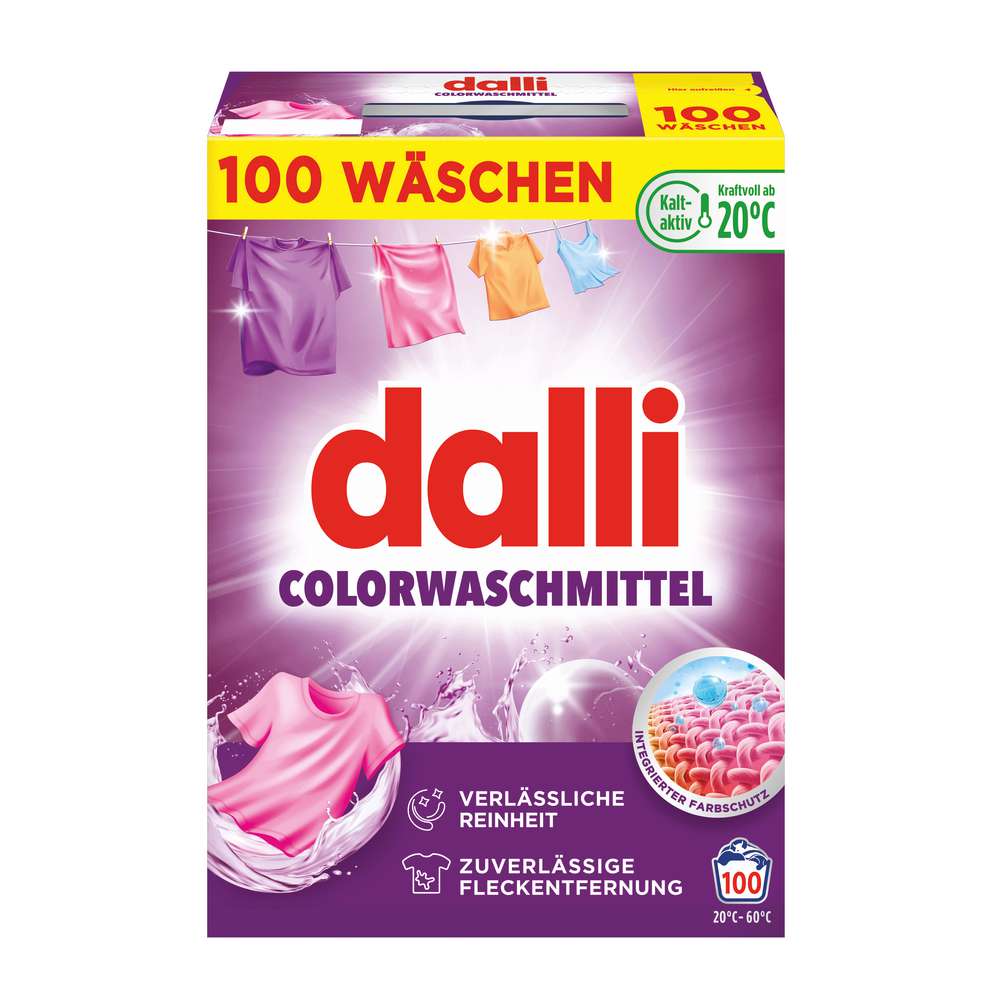 Produktabbildung Dalli Color-Waschmittel Pulver