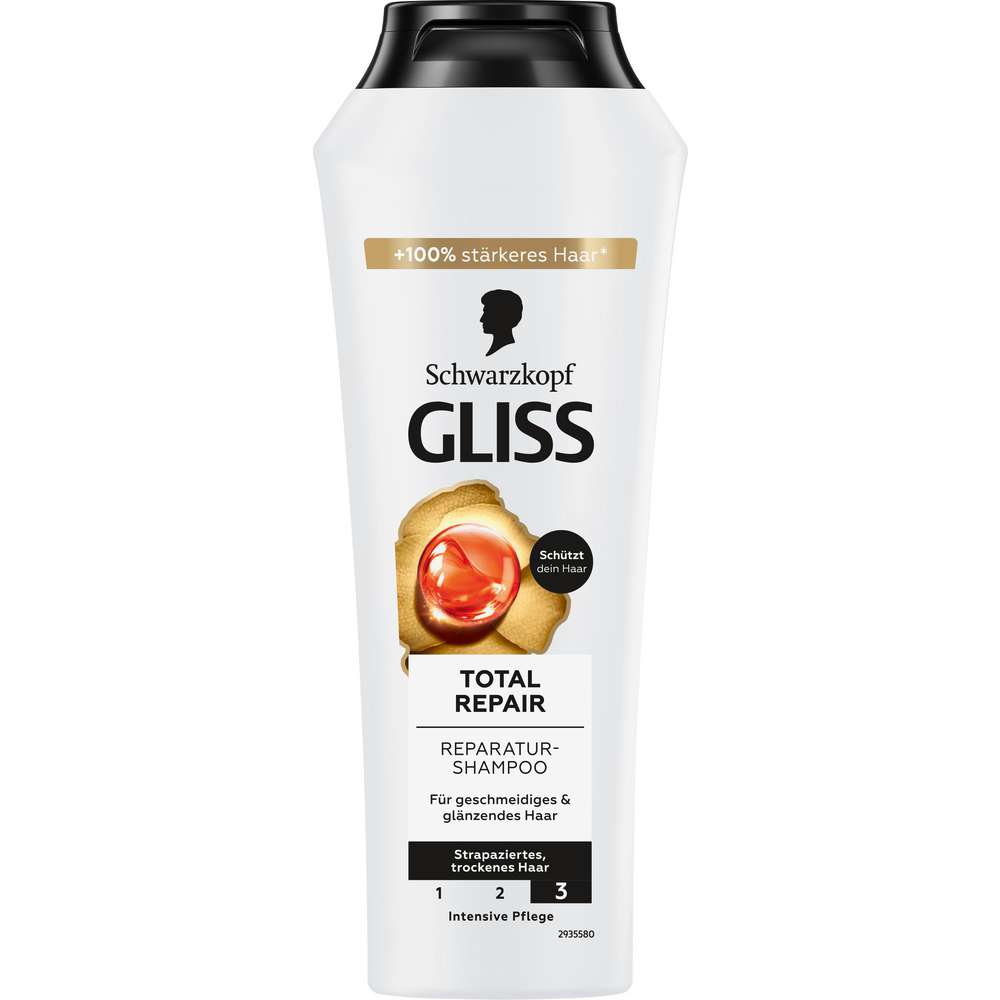 Produktabbildung Schwarzkopf Gliss Kur Haarshampoo, Total Repair