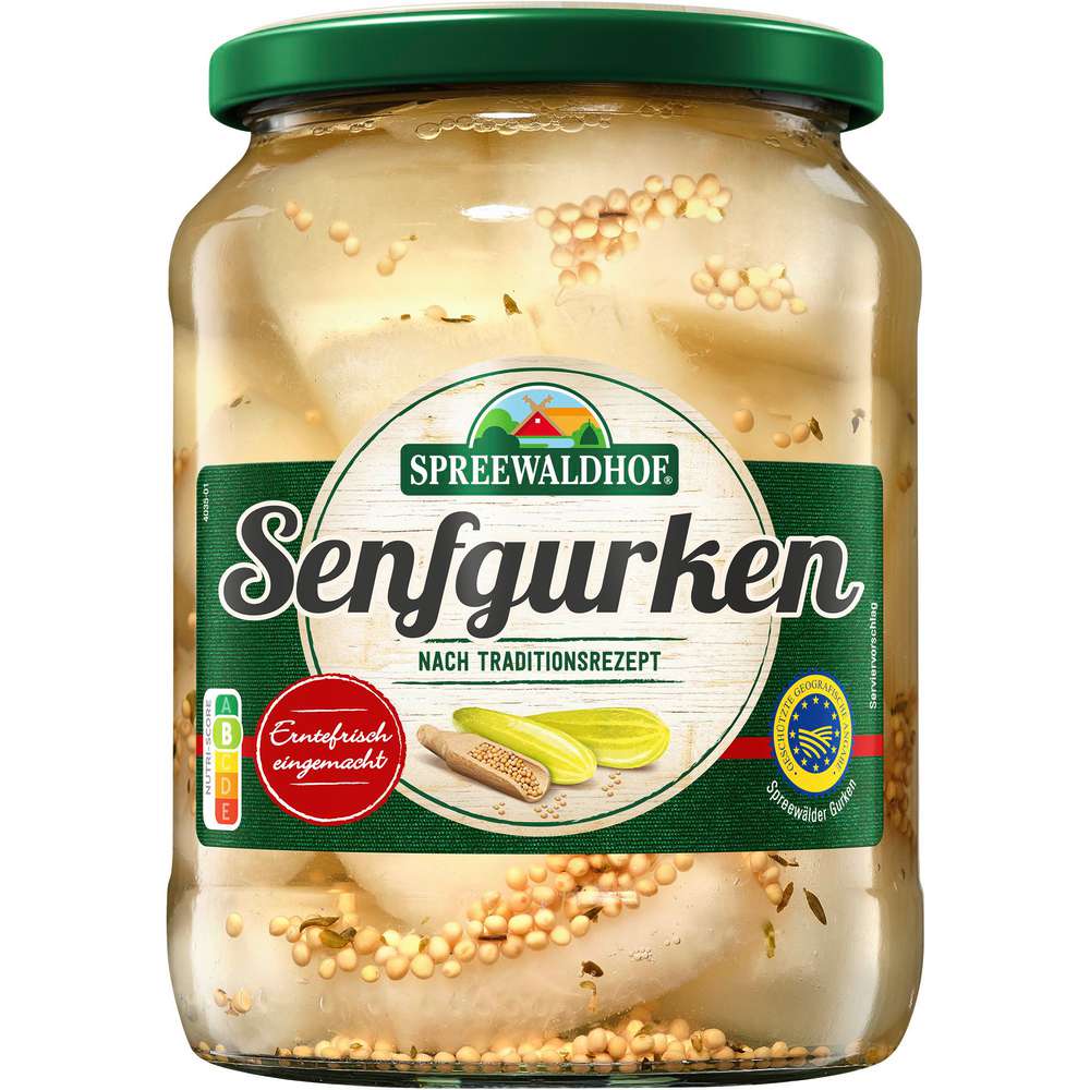 Produktabbildung Spreewaldhof Senfgurken, original