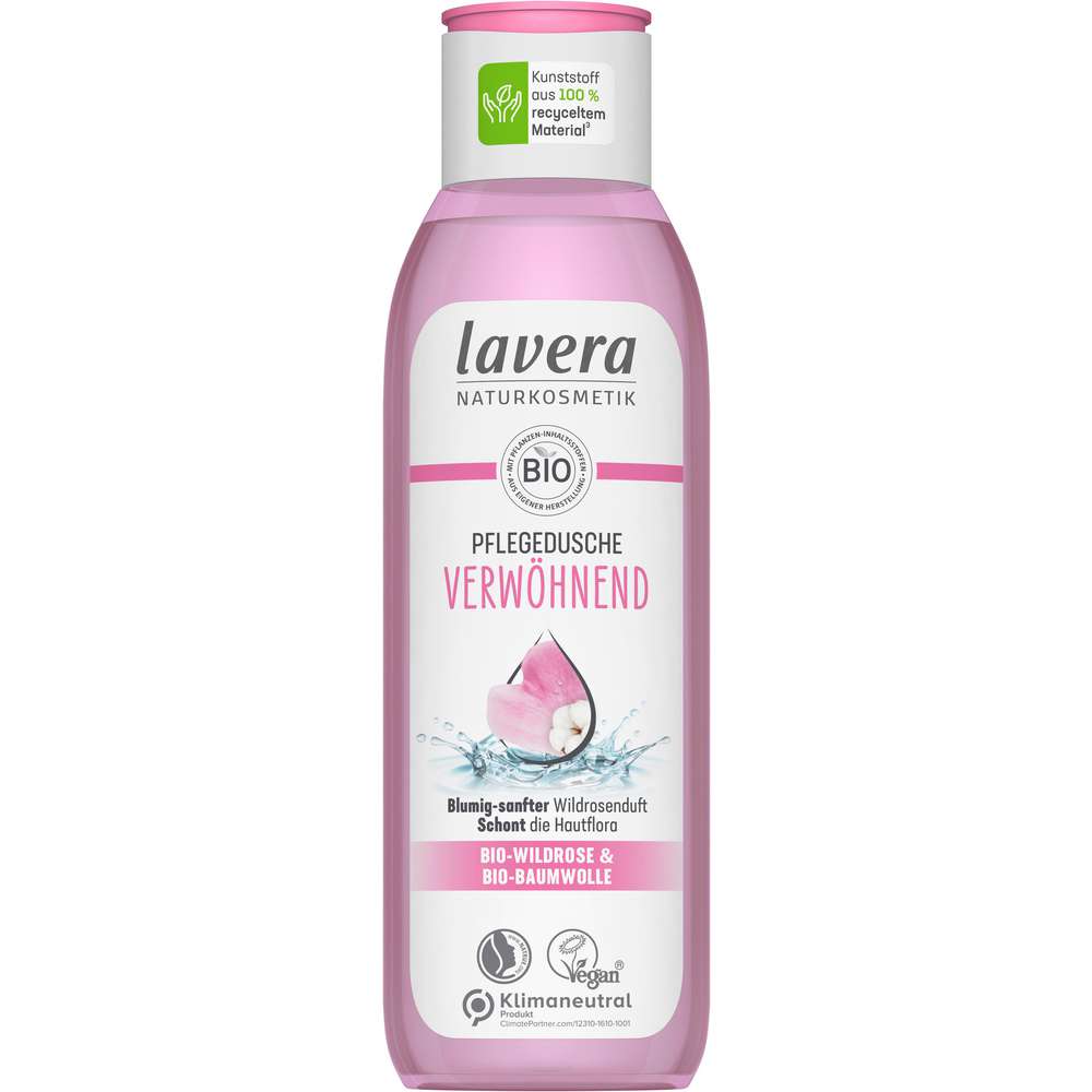 Produktabbildung lavera Pflegedusche  Wildrose