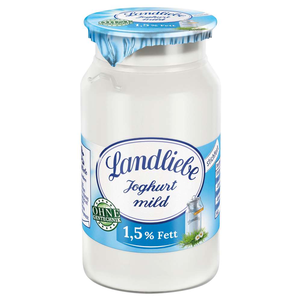 Produktabbildung Landliebe Naturjoghurt, 1,5% Fett