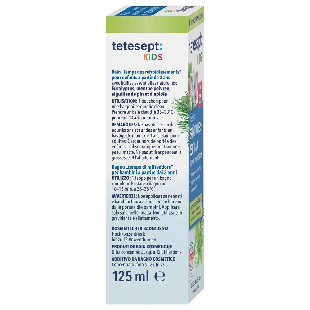 Produktabbildung tetesept Erkältungsbad Kinder, Ätherischen Ölen