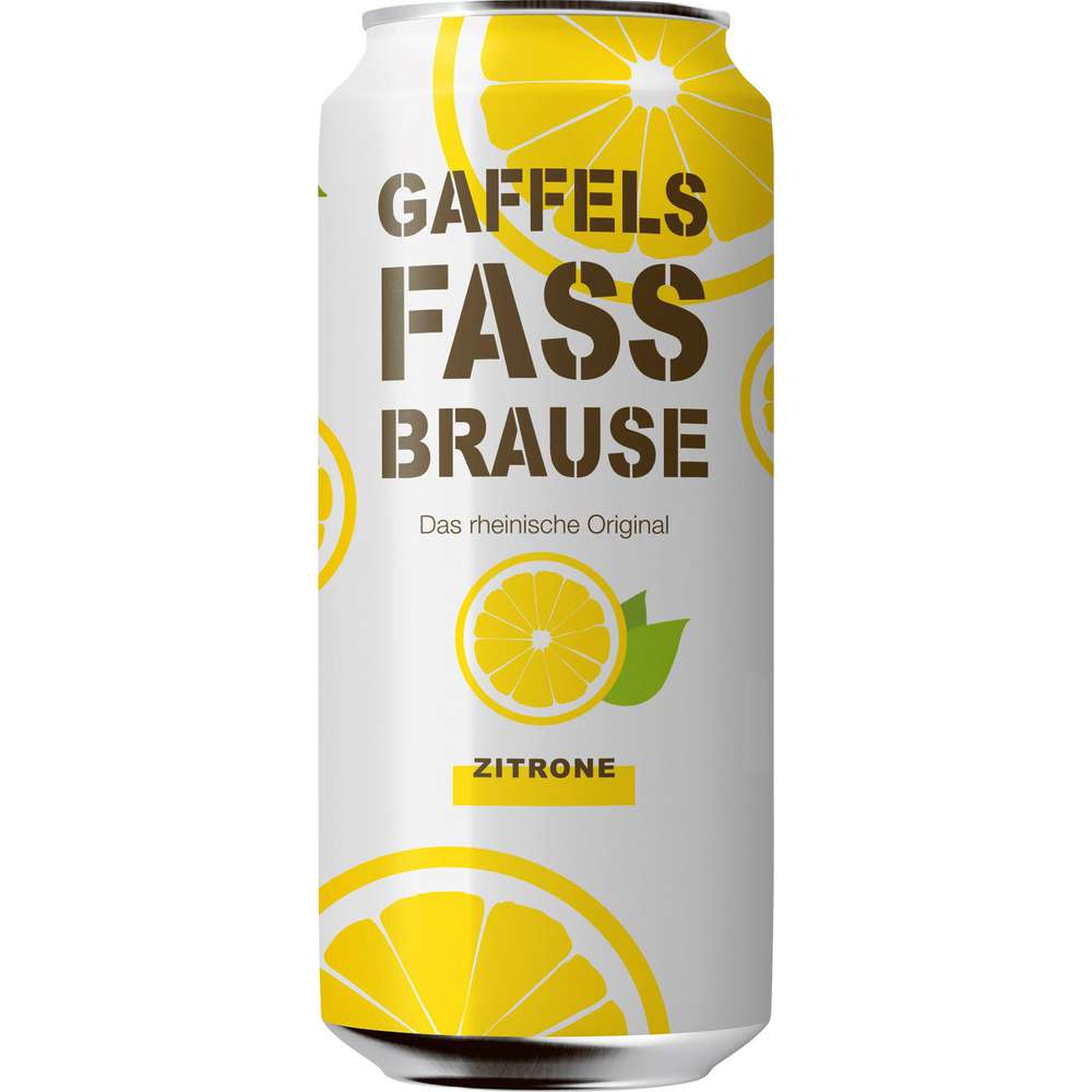 Produktabbildung Gaffel Fassbrause Zitrone