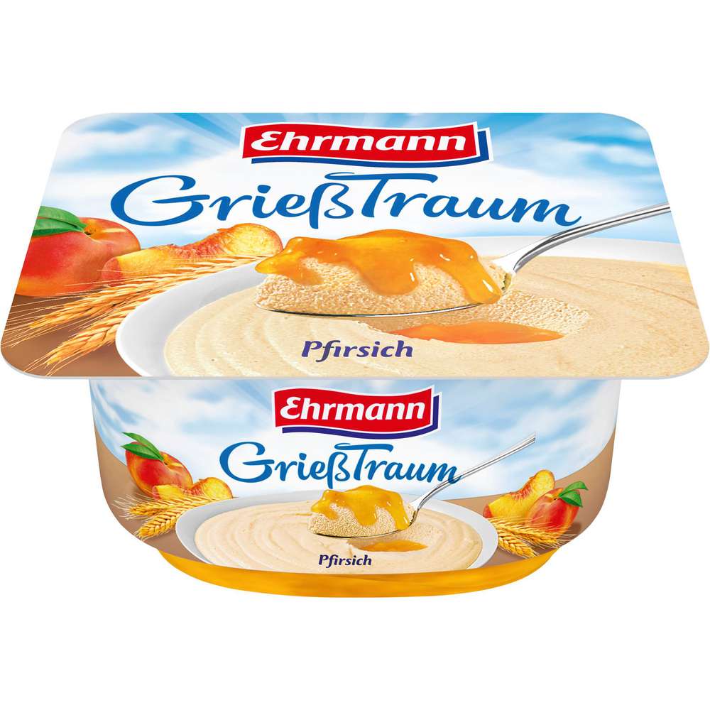 Produktabbildung Ehrmann Grießtraum Pfirsich