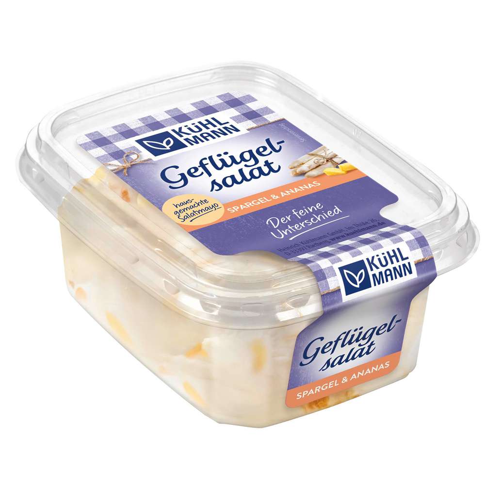 Produktabbildung Kühlmann Geflügelsalat mit Ananas und Spargel