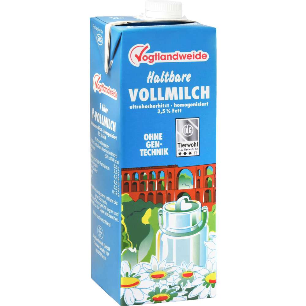 Produktabbildung Vogtlandweide H-Vollmilch 3,5%