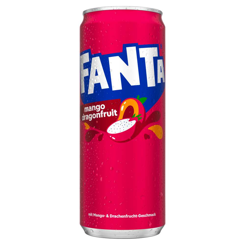 Produktabbildung Fanta Limonade, Mango & Dragonfruit