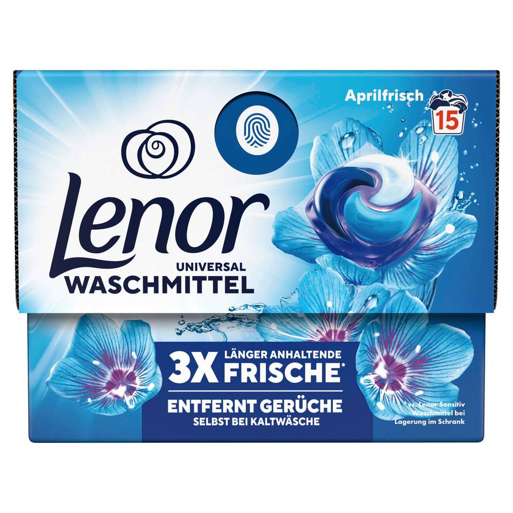 Produktabbildung Lenor Universal-Waschmittel, all in 1 Pods, Aprilfrisch
