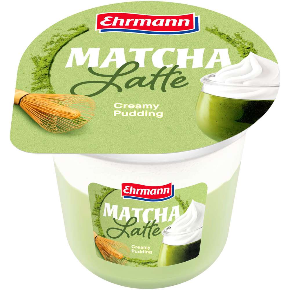 Produktabbildung Ehrmann Creamy Pudding Matcha Latte