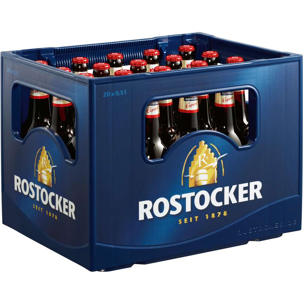 Produktabbildung Rostocker Export Bier 5,5% (20x 0,500 Liter)