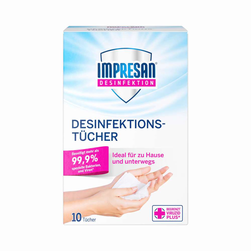 Produktabbildung IMPRESAN Desinfektonstücher 