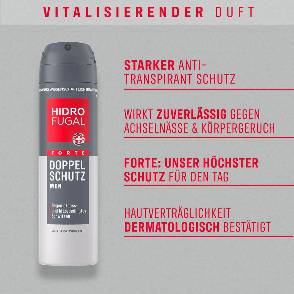 Produktabbildung Hidrofugal Deospray Men Forte Doppelschutz