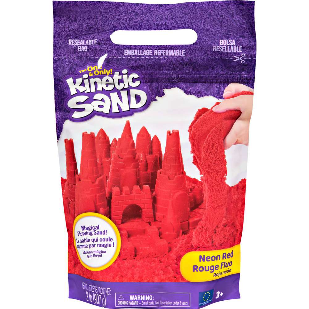 Produktabbildung Spin Master Kinetic Sand - Colour Bag rot