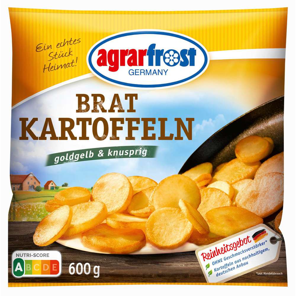 Produktabbildung Agrarfrost Bratkartoffeln, tiefgekühlt