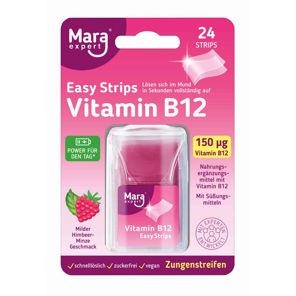 Produktabbildung Mara expert Easy Strips Vitamin B12