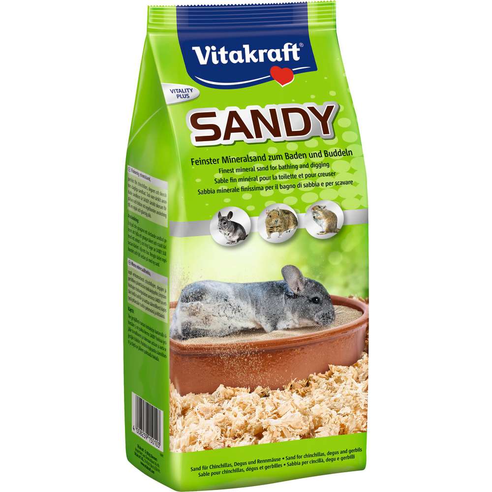Produktabbildung Vitakraft Chinchilla Mineralsand Sandy