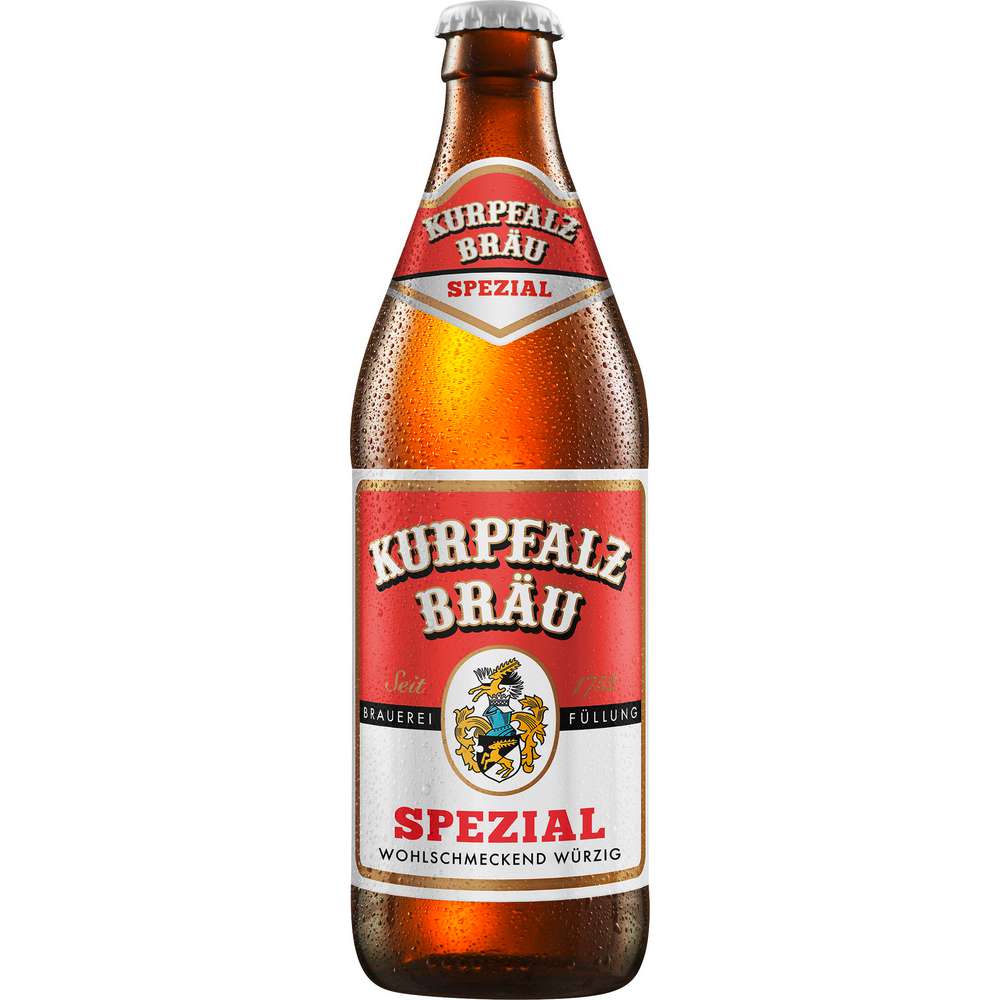 Produktabbildung Kurpfalzbräu Spezial Bier, würzig