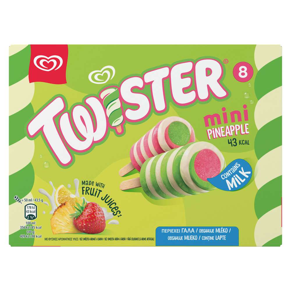 Produktabbildung Langnese Stiel-Eis Twister Mini