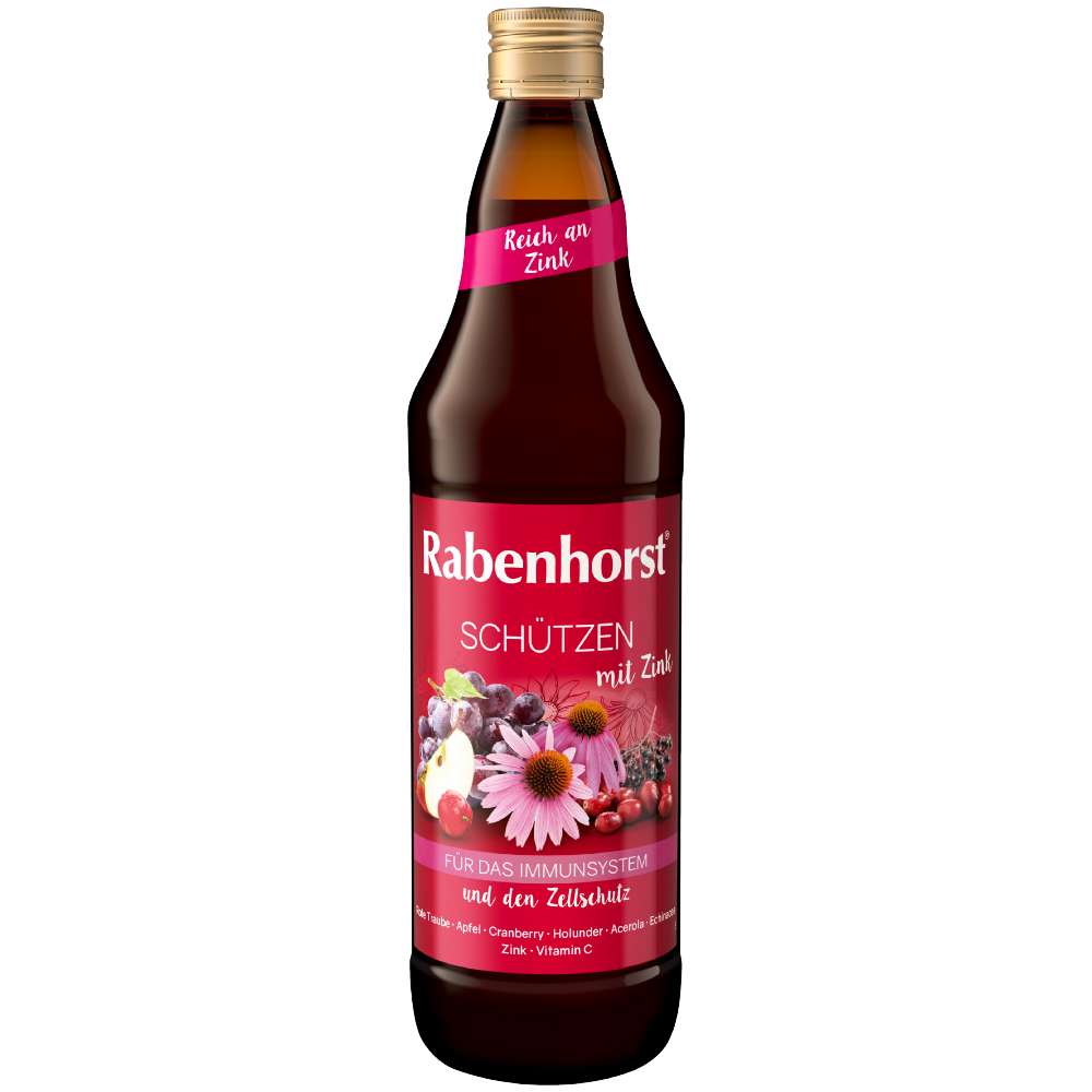 Produktabbildung Rabenhorst Mehrfrucht-Direktsaft mit Zink und Vitamin C