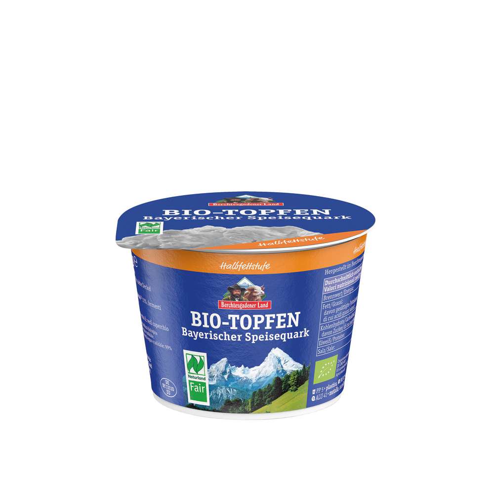 Produktabbildung Berchtesgadener Land Bio Speisequark, halbfett