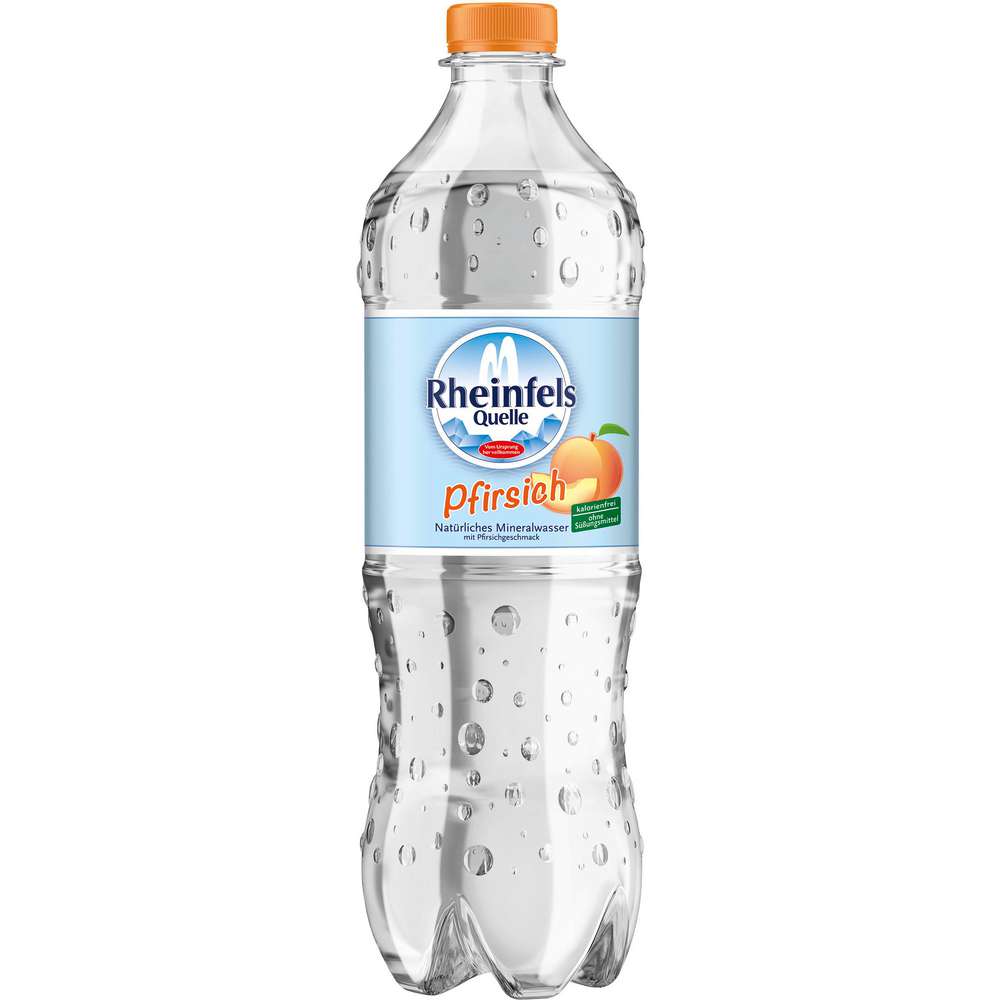 Produktabbildung Rheinfels Quelle Mineralwasser mit Geschmack Pfirsich
