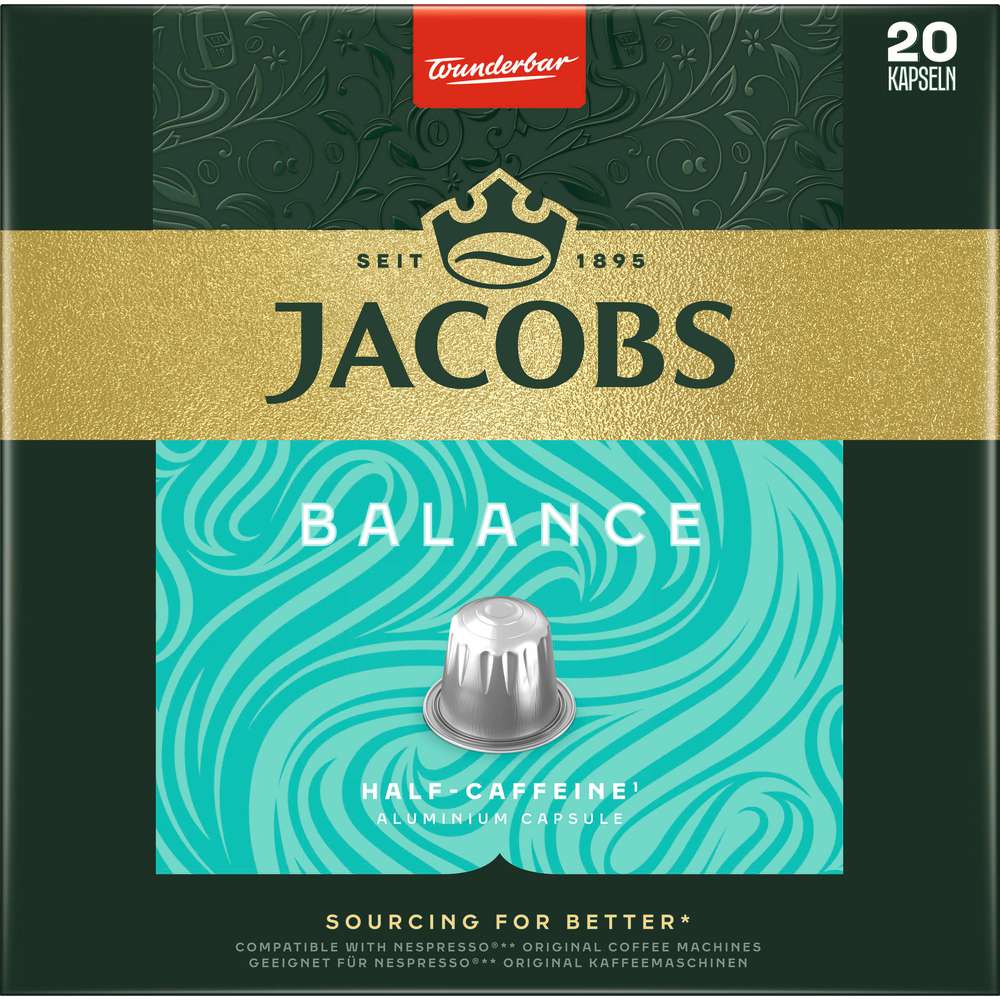 Produktabbildung Jacobs Kaffee Kapseln, Balance