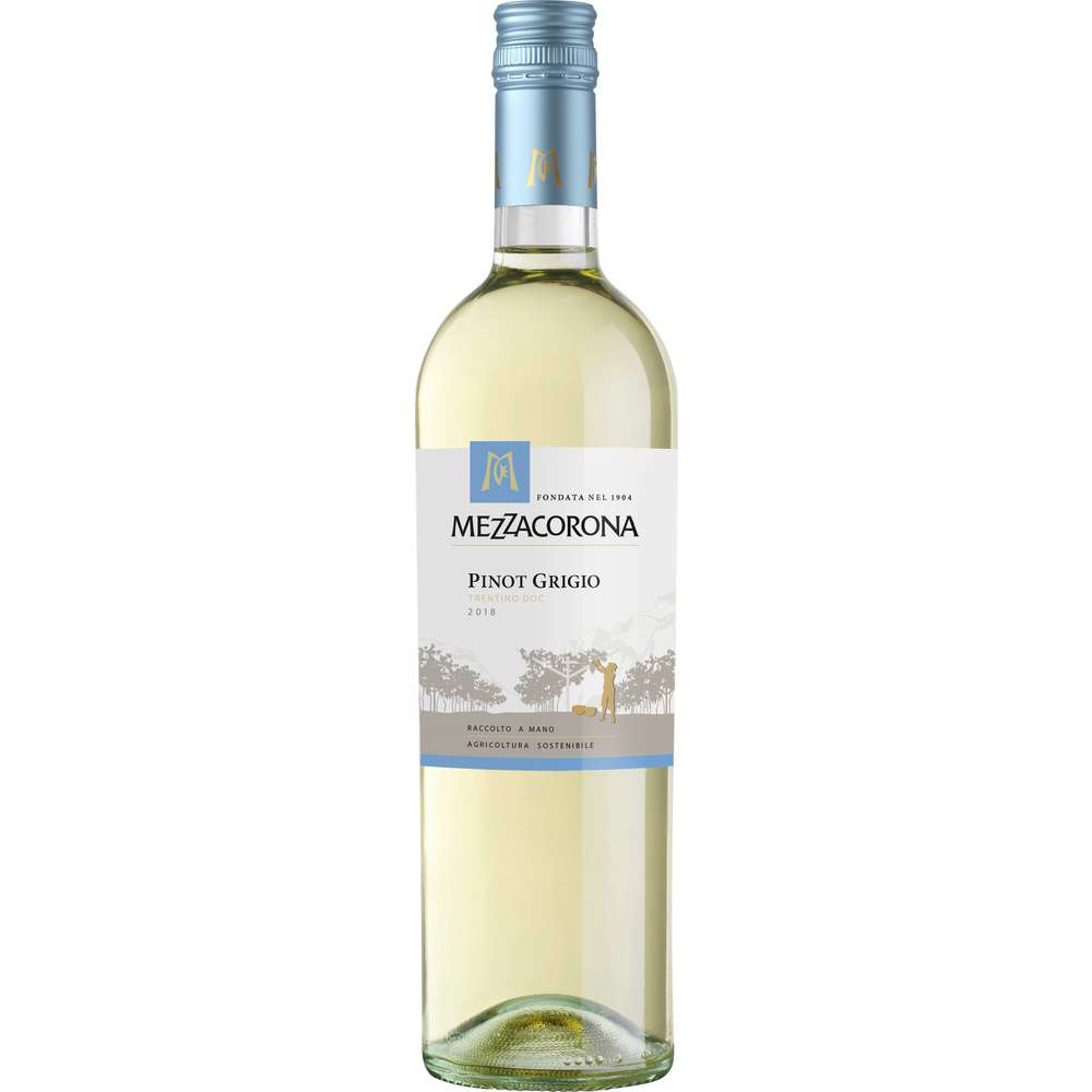 Produktabbildung Mezzacorona Pinot Grigio Trentino DOC Linie I Classici, Weißwein
