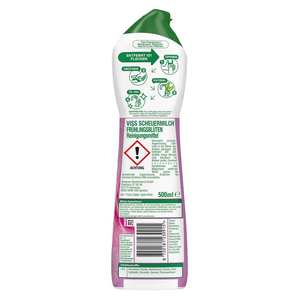 Produktabbildung Viss Scheuermilch, Frühlingsblüten