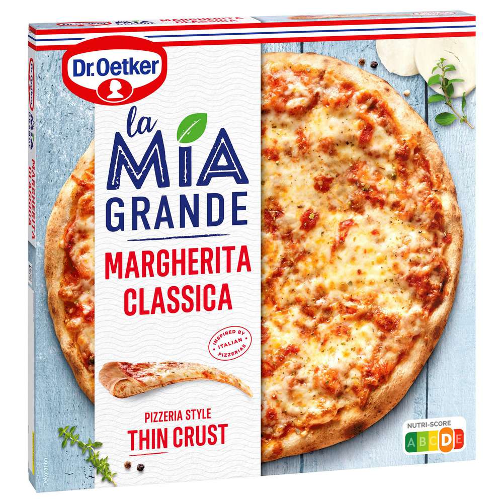Produktabbildung Dr. Oetker Pizza La Mia Grande Margherita, tiefgekühlt