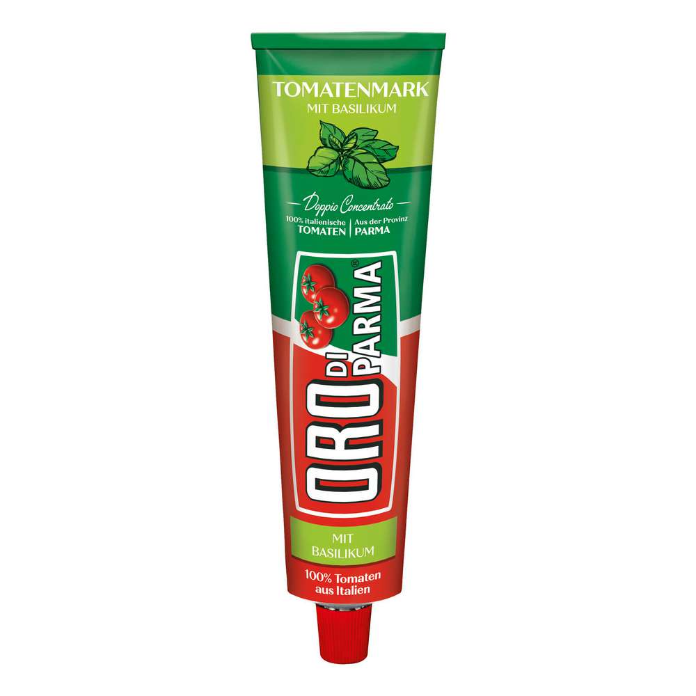 Produktabbildung Oro Di Parma Tomatenmark, Basilikum