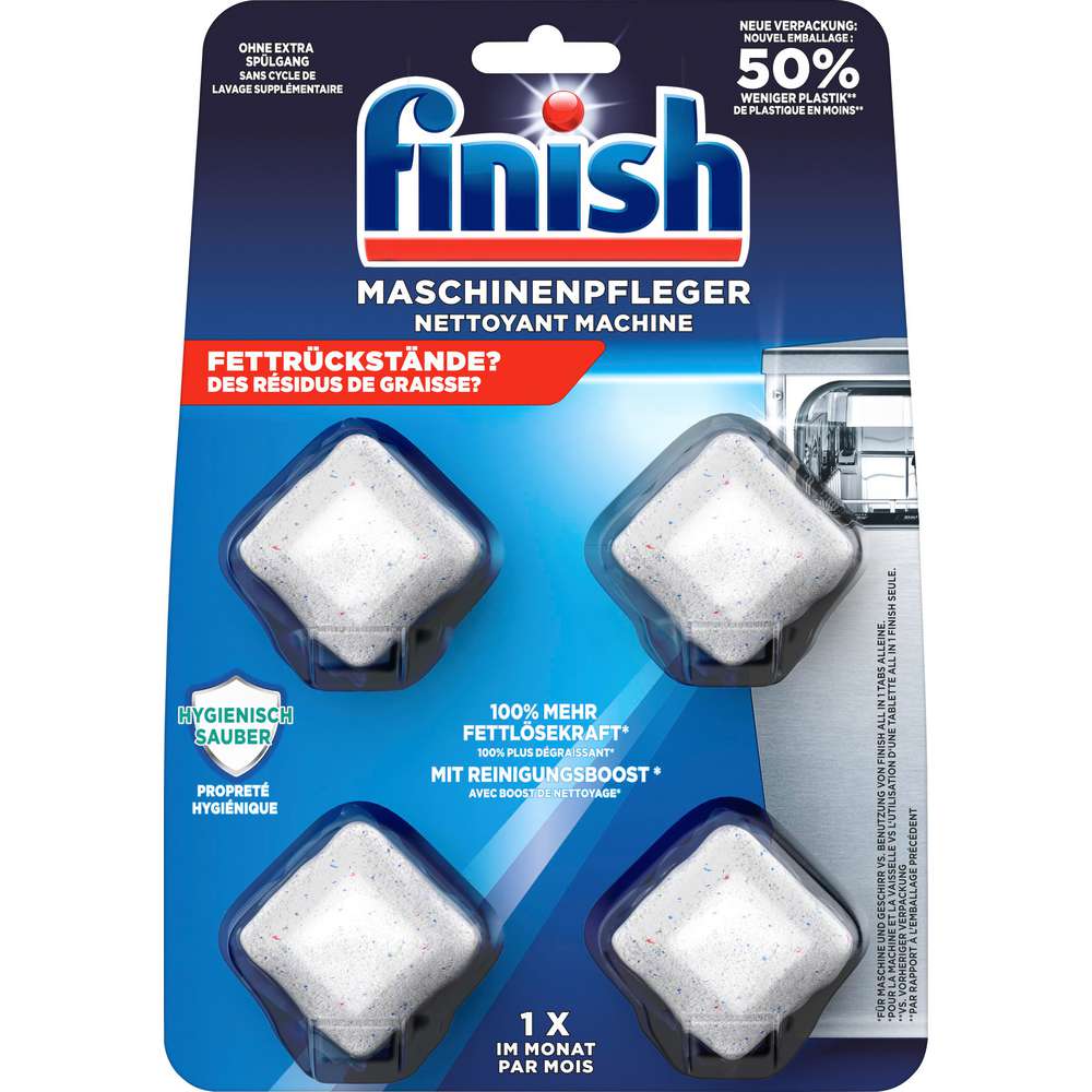 Produktabbildung Finish Spülmaschinen-Pfleger Tabs